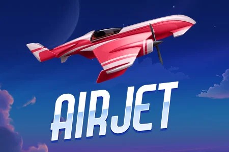 Logo of Air Jet from 100HP Gaming at Hollywin Casino