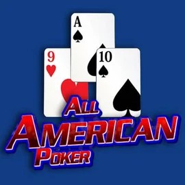 All American Poker slot logo by RTG (Reel Time Gaming) at Hollywin CasinoAll American Poker