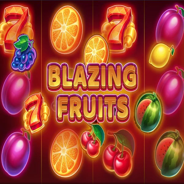 Blazing Fruits game by Inbet Games – logo hosted on Hollywin Casino