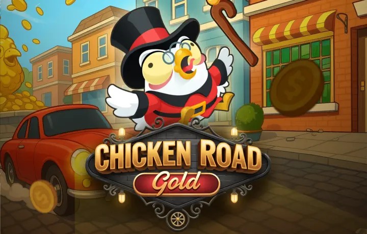 Play the Chicken Road Gold slot by InOut on Hollywin Casino
