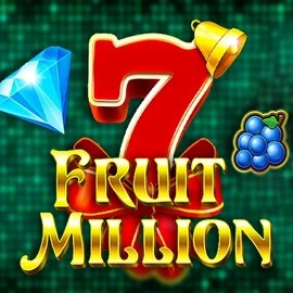 Fruit Million slot logo by BGAMING at Hollywin CasinoFruit Million