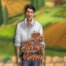 La Dolce Vita logo by Gamomat at Hollywin CasinoLa Dolce Vita
