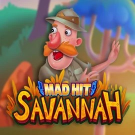 Mad Hit Savannah slot logo by RubyPlay at Hollywin CasinoMad Hit Savannah