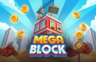 MegaBlock Game slot logo by InOut at Hollywin Casino