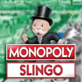 Slingo Monopoly game by Gaming Realms – logo hosted on Hollywin Casino
