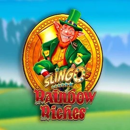 Slingo Rainbow Riches by Gaming Realms, showcased at hollywincasino.at – game logo