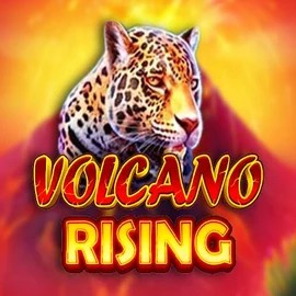 Logo of Volcano Rising from RubyPlay at Hollywin Casino